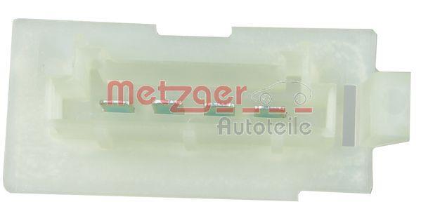Resistência, ventilador de ar da cabina METZGER ref. 0917244